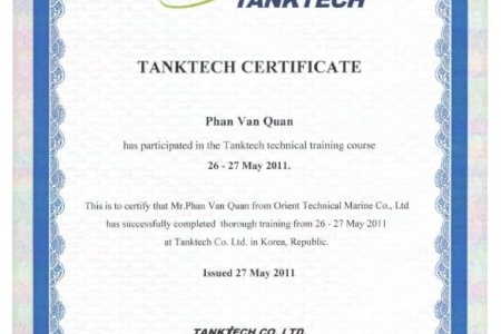 Training TANKTECH services