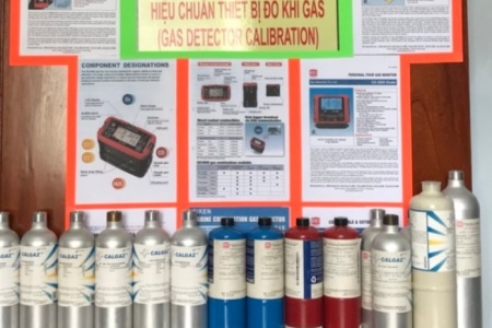 Hiệu chuẩn máy đo khí gas